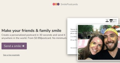 SmilePostcards. Créer et envoyer une vraie carte postale par Internet | Education 2.0 & 3.0 | Scoop.it