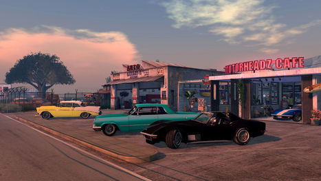 Motorheadz Cafe - November 2018 -  / Route66, High Level, - Second life | Second Life Destinations | Scoop.it