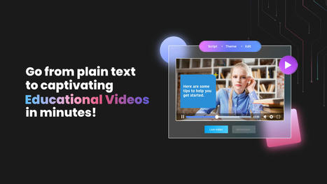 Education video maker- Make engaging education videos with | EdTech: The New Normal | Scoop.it