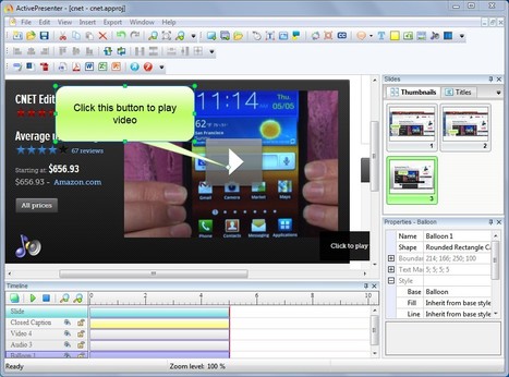 ActivePresenter, la mejor alternativa a Camtasia Studio para captura y edici&oacute;n de v&iacute;deo | TIC & Educaci&oacute;n | Scoop.it