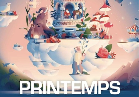 Les nouvelles vitrines de Noël du Printemps | Les Gentils PariZiens | style & art de vivre | Scoop.it