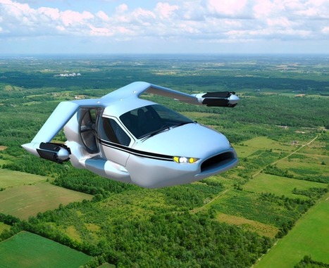 Une voiture volante hybride ! | Remembering tomorrow | Scoop.it