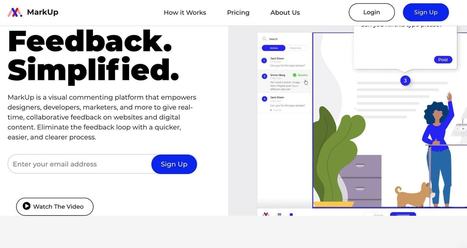 MarkUp. Simplifiez le feedback sur vos contenus digitaux | TICE et langues | Scoop.it