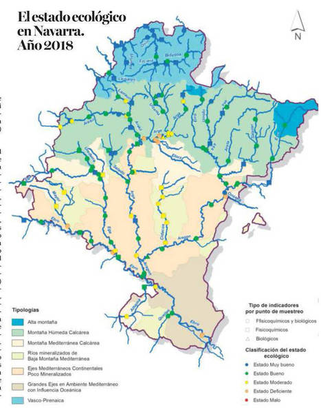 Los ríos navarros presentan el mejor estado ecológico de los últimos 18 años. | Ordenación del Territorio | Scoop.it
