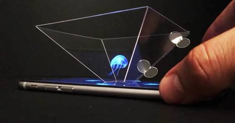 Transformez votre smartphone en projecteur d’hologrammes | Réalité virtuelle, augmentée et mixte | Scoop.it