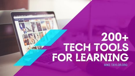 200+ Tech tools for learning  | Help and Support everybody around the world | Scoop.it