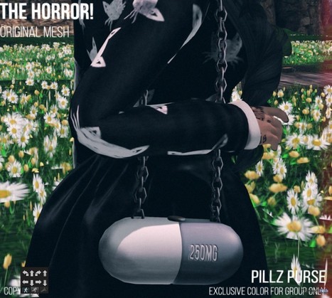 Pillz Purse Group Gift by The Horror! Shop | Teleport Hub - Second Life Freebies | Teleport Hub | Scoop.it