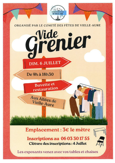 Vide-grenier à Vielle-Aure le 6 juillet | Vallées d'Aure & Louron - Pyrénées | Scoop.it