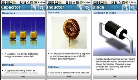 La electrónica en 10 aplicaciones para Android | tecno4 | Scoop.it