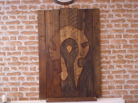 World Of Warcraft Pallet Wall Art | 1001 Pallets ideas ! | Scoop.it