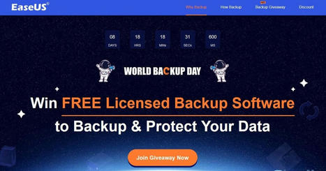 Offre promotionnelle : Easeus Todo Backup Home 2023 gratuit ! (Giveaway) | Freewares | Scoop.it