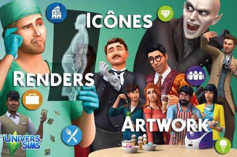 Les Sims 4 : Logos, Renders, Artwork << L'UniverSims | Les Sims | Scoop.it