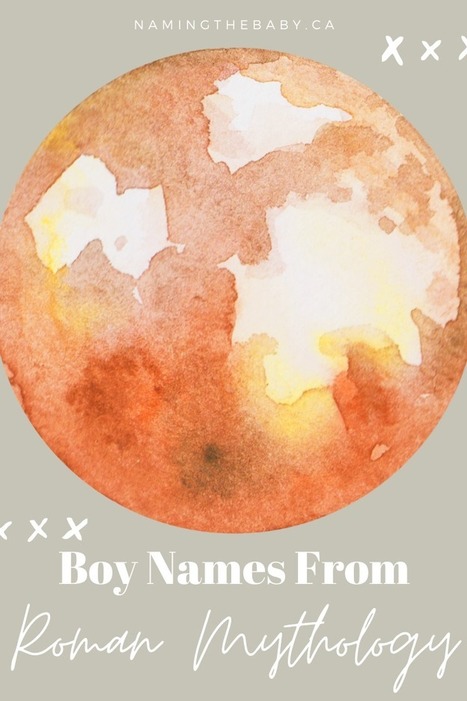 Boy names from Roman mythology | Name News | Scoop.it