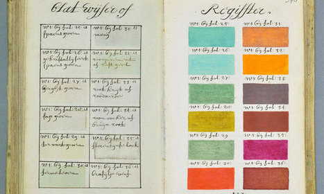 271 ans avant Pantone, un répertoire des couleurs en 800 pages | 16s3d: Bestioles, opinions & pétitions | Scoop.it