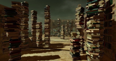 Library by Cica Ghost, Sky Atoll - Second life - Echt Virtuell | Second Life Destinations | Scoop.it