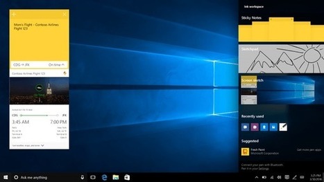 Journal du Net : "Windows 10 Anniversary Update, les nouveautés à la loupe | Ce monde à inventer ! | Scoop.it