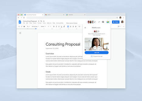 Present from Google Docs, Sheets, and Slides directly to Google Meet - nice feature coming within the next 15 days, making it easier to share | Education 2.0 & 3.0 | Scoop.it