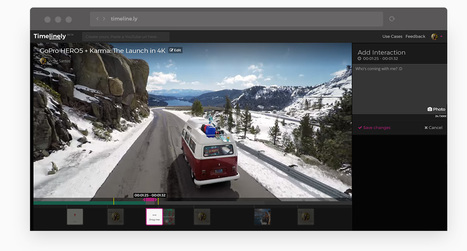 Timelinely - For creating interaction around video | TechEducation | Scoop.it