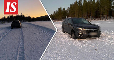 Heikki t&ouml;rm&auml;si hiihtolenkill&auml; tyrmistytt&auml;v&auml;&auml;n n&auml;kyyn &ndash; auto jumissa keskell&auml; latua | 1Uutiset - Lukemisen t&auml;hden | Scoop.it