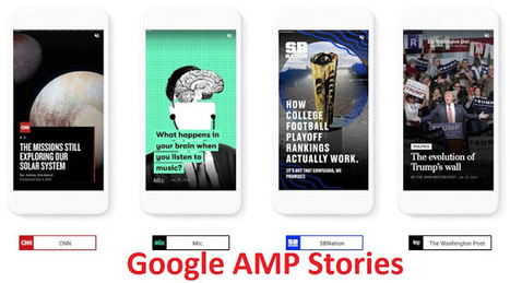 Google lance le format AMP Stories visuelles | Digital News & Innovation | Scoop.it