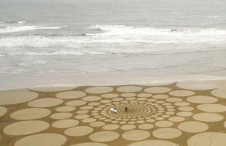 Jim Denevan | Art Installations, Sculpture, Contemporary Art | Scoop.it