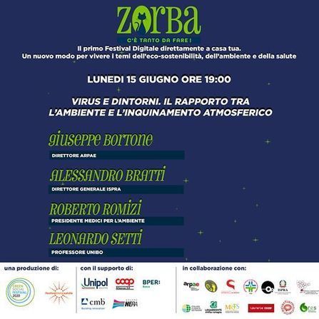 Zorba: questa sera si parla di "Virus e dintorni. Il rapporto tra l'ambiente e l'inquinamento atmosferico" | Coordinamento ISDE Emilia Romagna per &ldquo;Salute e inquinamento atmosferico nelle citt&agrave; italiane&rdquo; | Scoop.it