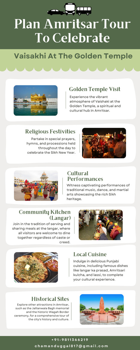 Plan Amritsar Tour to Celebrate Vaisakhi at The Golden Temple | Delhi Agra Tour Package | Scoop.it