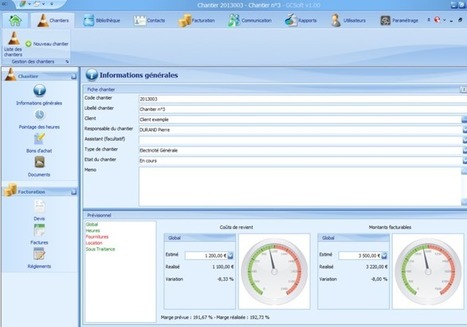 Logiciel professionnel gratuit GCSoft V 2.30 Fr 2014 licence gratuite Gestion complete de chantiers | Logiciel Gratuit Licence Gratuite | Scoop.it