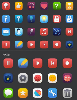 10000 ic&ocirc;nes 2014 en un PACK compress&eacute; Gratuit de 276 Mo de mod&egrave;les complets iPhone, Android, Windows8 et iOS | E-Learning-Inclusivo (Mashup) | Scoop.it