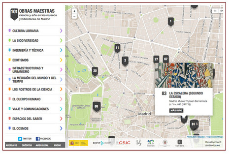 Proyecto 101 Obras maestras: un recorrido virtual por los museos y bibliotecas de Madrid | Aprendiendo a Distancia | Scoop.it