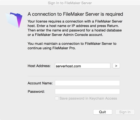 User Connection Licenses for FileMaker Pro clients | FileMaker | Learning Claris FileMaker | Scoop.it
