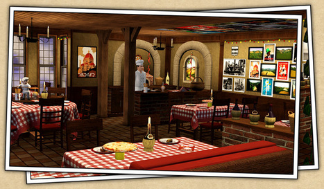 Pizzeria << Around the Sims 3 | Les Sims | Scoop.it