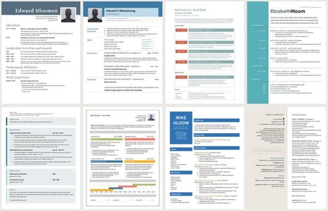 3 outils en ligne pour créer un joli CV | UseNum - InfoJeunesse | Scoop.it