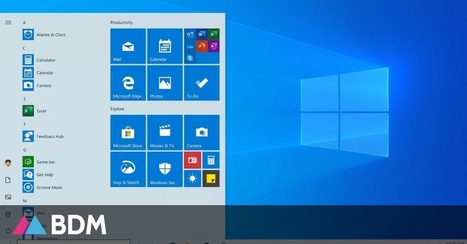 Windows 10 : vers la fin des tuiles dynamiques du menu Démarrer | Albi - Veille e-tourisme | Scoop.it