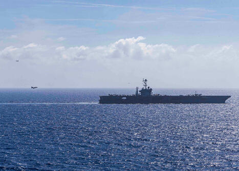 Le groupe aéronaval du porte-avions américain USS Harry S. Truman a quitté la mer Rouge | DEFENSE NEWS | Scoop.it