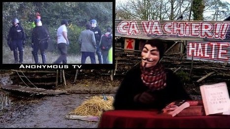 Solidaires des opposants au barrage, les Anonymous piratent une trentaine de sites web du département du Tarn | water news | Scoop.it