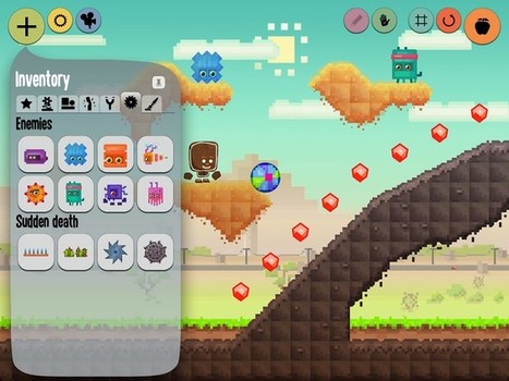 Createrria &ndash; En 2014 vous pourrez cr&eacute;er et partager vos propres jeux Android | Geek in your face | Scoop.it