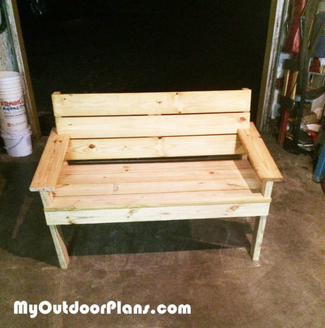Diy Park Bench Myoutdoorplans Free Woodwork