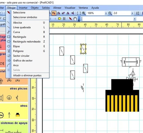 ProfiCAD: Dibuja diagramas eléctricos y electrónicos  | tecno4 | Scoop.it