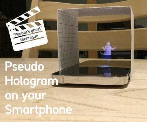 Pseudo Hologram on Your Smartphone : 4 Steps (with Pictures) | Artículos CIENCIA-TECNOLOGIA | Scoop.it