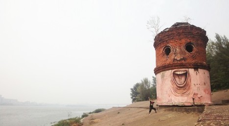 The Whimsical Street Art of Nomerz | Essentiels et SuperFlus | Scoop.it