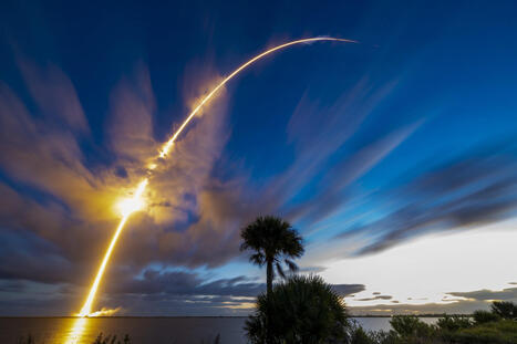 US Air Force evaluates point-to-point cargo delivery with SpaceX rocket | DEFENSE NEWS | Scoop.it