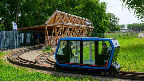 Fabriquées à Nancy, les capsules de transport Urbanloop certifiées pour les JO de Paris 2024 - France Bleu | veille territoriale | Scoop.it