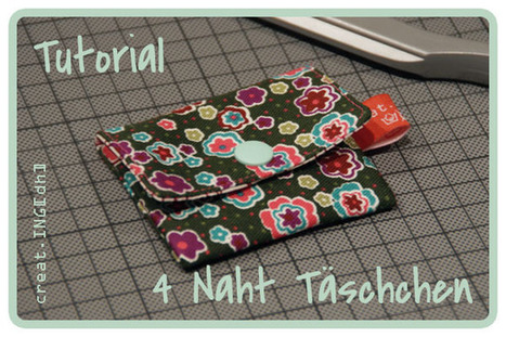 Tutorial für ein kleines Täschchen… | Nähen | Scoop.it