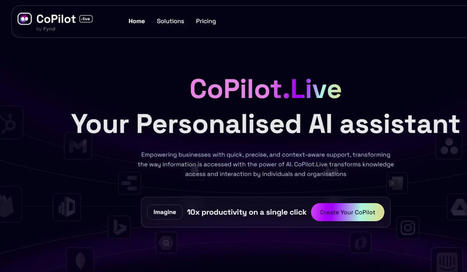 CoPilot.Live, para que puedas crear tu propio asistente de IA | @Tecnoedumx | Scoop.it