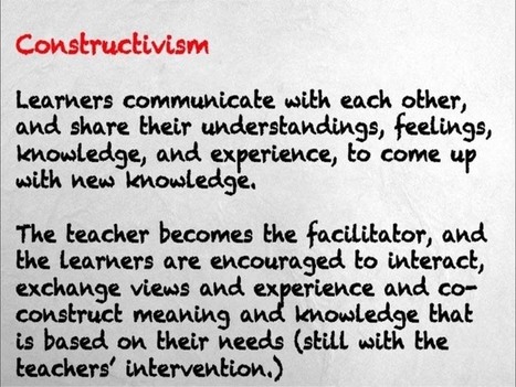 The Difference Between Instructivism, Constructivism, And Connectivism - TeachThought | Information and digital literacy in education via the digital path | Scoop.it