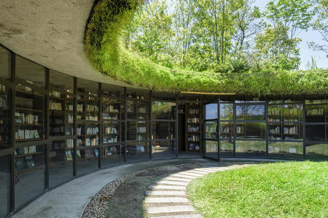Architecture : La bibliothèque dans la Terre /420 abres | Veille professionnelle des Bibliothèques-Médiathèques de Metz | Scoop.it