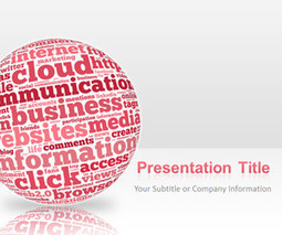 Pink Sphere Internet PowerPoint Presentation | PowerPoint and Presentations | Scoop.it