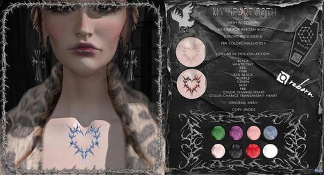 My Heart Goth For Reborn Body August 2026 Group Gift by Cherry Crow | Teleport Hub - Second Life Freebies | Second Life Freebies | Scoop.it