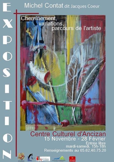 Exposition de Michel Contat au Centre culturel d'Ancizan du 15 novembre au 28 février | Vallées d'Aure & Louron - Pyrénées | Scoop.it